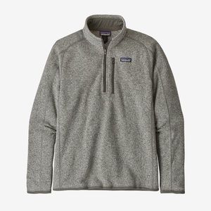 Men Patagonia Better Sweater 1/4 Zip, XXL EUC